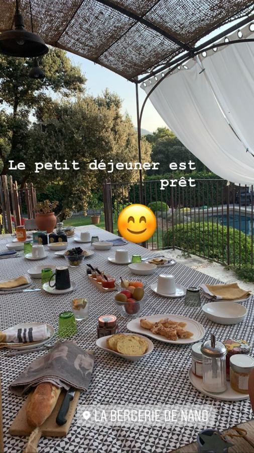 La Bergerie De Nano Bed and Breakfast Beaumes-de-Venise Εξωτερικό φωτογραφία